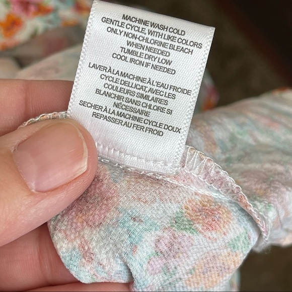 NEW FOURTEENTH PLACE Floral Tiered High-Low Maxi Dress XS - Picture 12 of 17